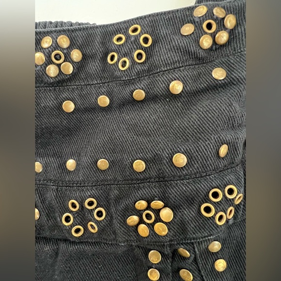 Free People Rikki studded cropped top with metal embellishment - Picture 9 of 10